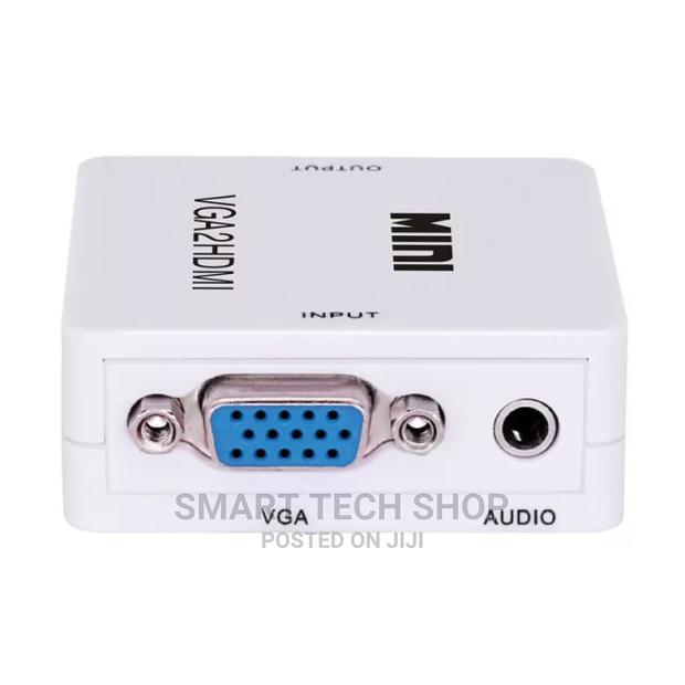 1080P MINI VGA to HDMI Converter With Audio Video Projector · Photo 4