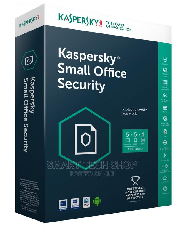 Kasperky Small Office Security For 5 Pcs 5 Phones And 1 Ser · Photo 1