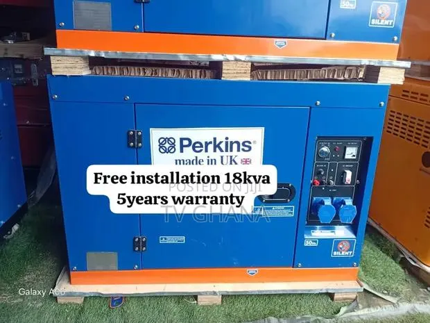 Perkins 18kva Generator. Reliable Backup Always 18kva · Photo 1
