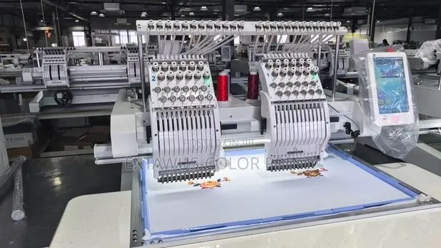 2 Heads Embroidery Machine · Photo 1
