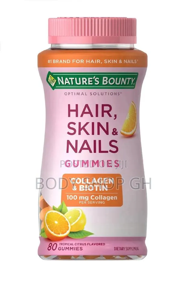 Nature’S Bounty Hair,Skin Nails Gummies ( Biotin +Collagen · Photo 1