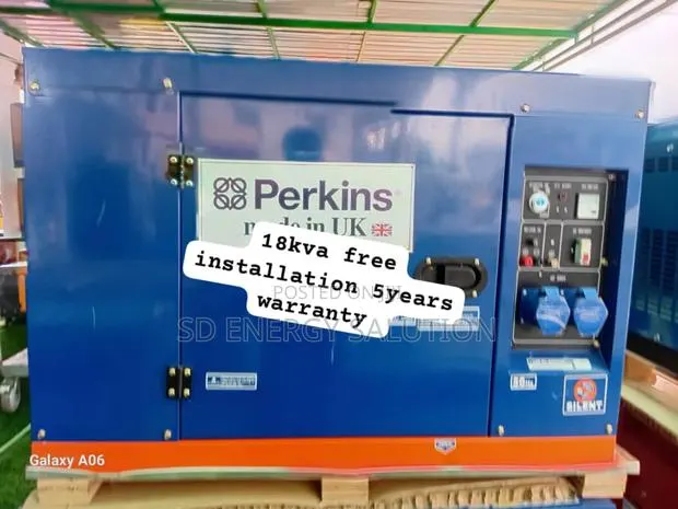Keep Your Energy Alive With Perkins 18kva Diesel Generator · Photo 1