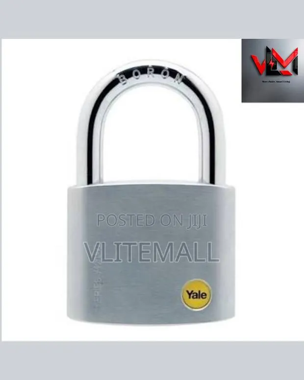 YALE Brass Padlock 60mm (Satin Chromed Plated) 2 Key PL-120/60/135/2 · Photo 1