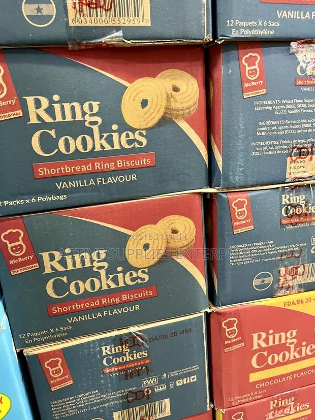 McBerry Ring Cookies (Vanilla)- · Photo 1