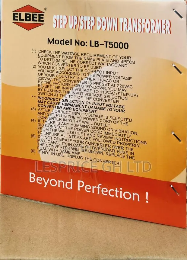 Super Promo on Elbee T5000 Step Up and Down Transformers · Photo 1