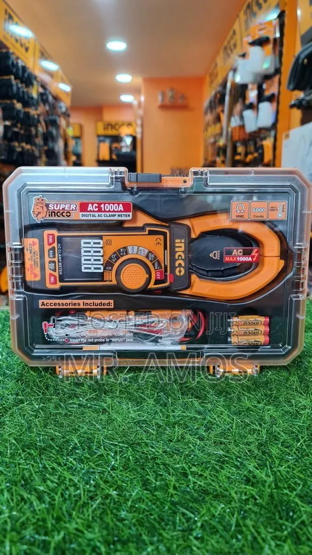 1000a Digital Ac Clamp Meter With 6000 Counts - Dcm610001 · Photo 1