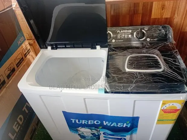Flamino Washing Machine – Powerful Spin, Superior Clean · Photo 1