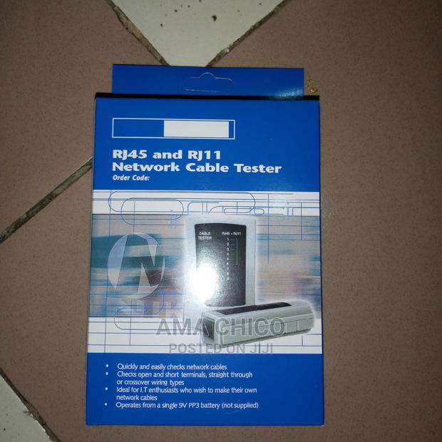 RJ45 and RJ11 Network Cable Tester · Photo 1