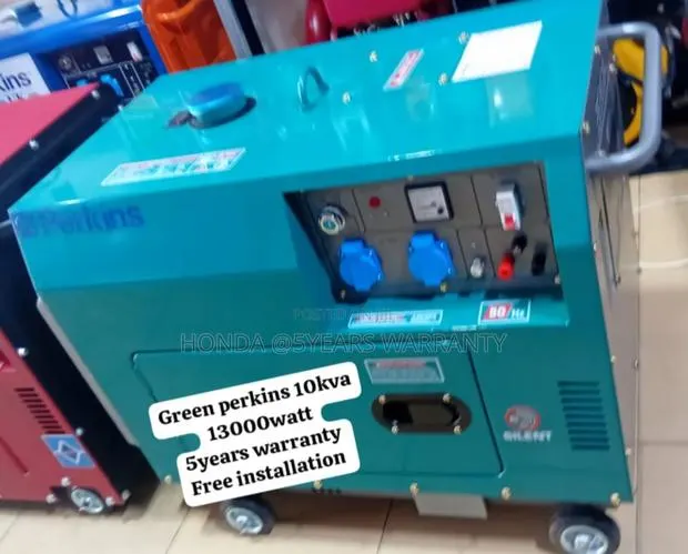 Durable Perkins 10kva Generator 13000watt Diesel Silent 10kv · Photo 1