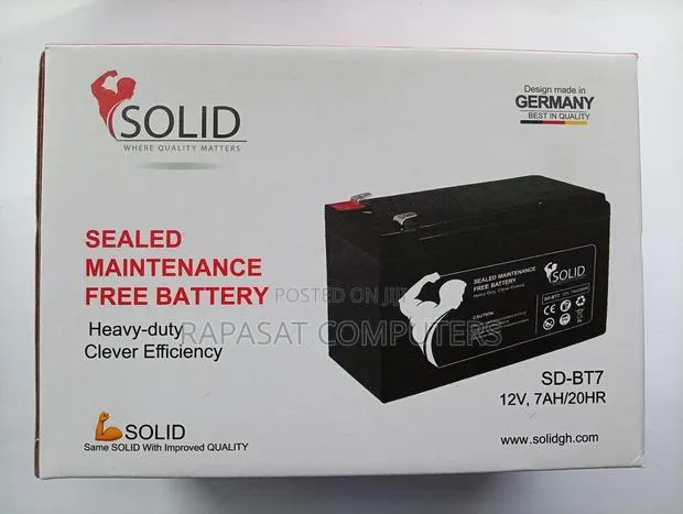 All New Solid Ups Battery 12v*7.5ah · Photo 1