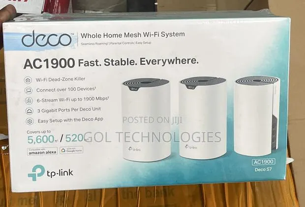 Tp Link Deco Ac1900 Fast. Stable. Everywhere Mesh Wifi System S7 · Photo 1