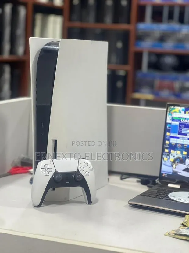 Ps5 Set Standard With 5 Games Installed Available Purchase Now · Photo 1