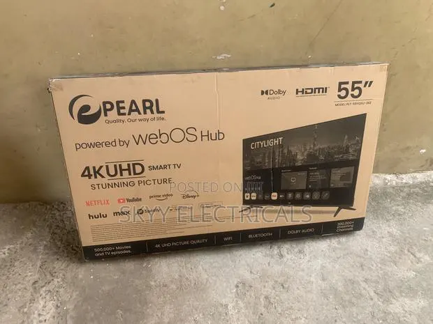 Call for Authentic Pearl 55inch Smart UHD TV · Photo 1