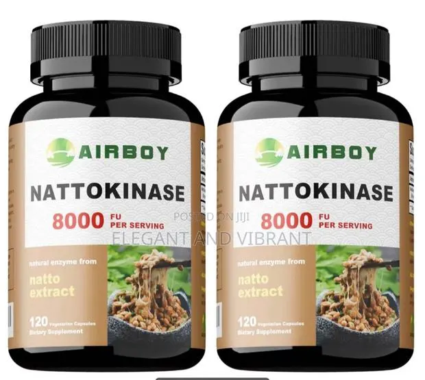 Nattokinase 8000FU Per Servings, 120 Caps · Photo 1