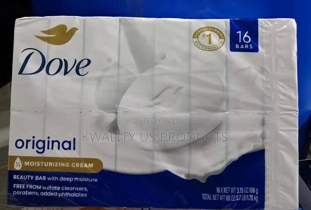 Dove Moisturizing Bar Soap - 16 Pack · Photo 1