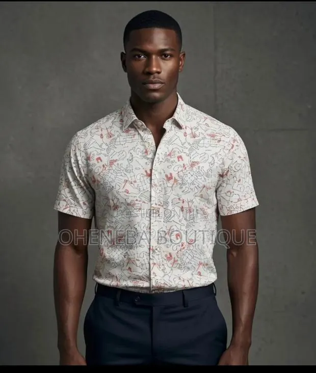 Short Sleeve Casual Shirt for Men · Photo 1