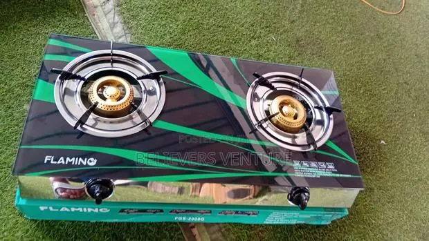 Flamino 2-Burner Gas Cooker – Neat Design, Powerful Performance · Photo 1
