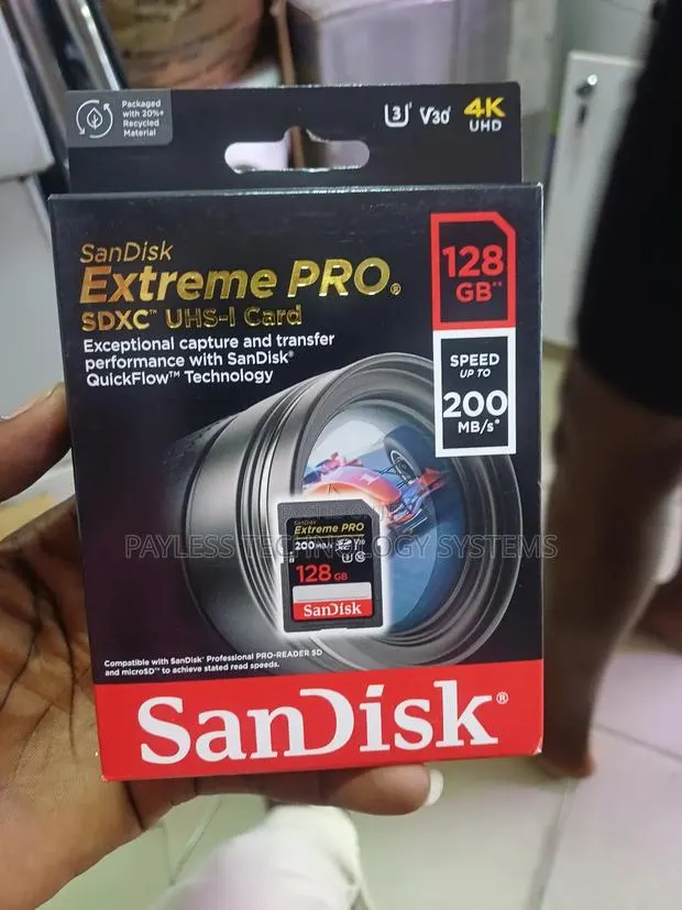 Sandisk Extreme Pro 128gb Sd Cards · Photo 1