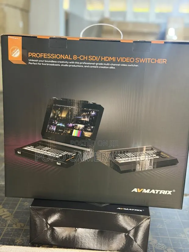 Avmatrix Shark S8x Plus 8-Channel Sdi/Hdmi Portable Video Switcher · Photo 1