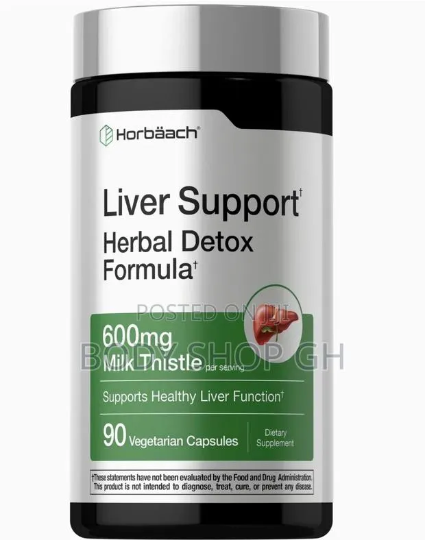 Liver Support | Milk Thistle | 90 Caps | Liver Health + Detox Formula · Photo 1