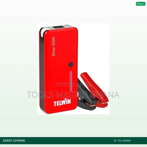 Telwin Drive 1500 12v Battery Charger Ultra Compact 1500a - Tel-829569 · Photo 1
