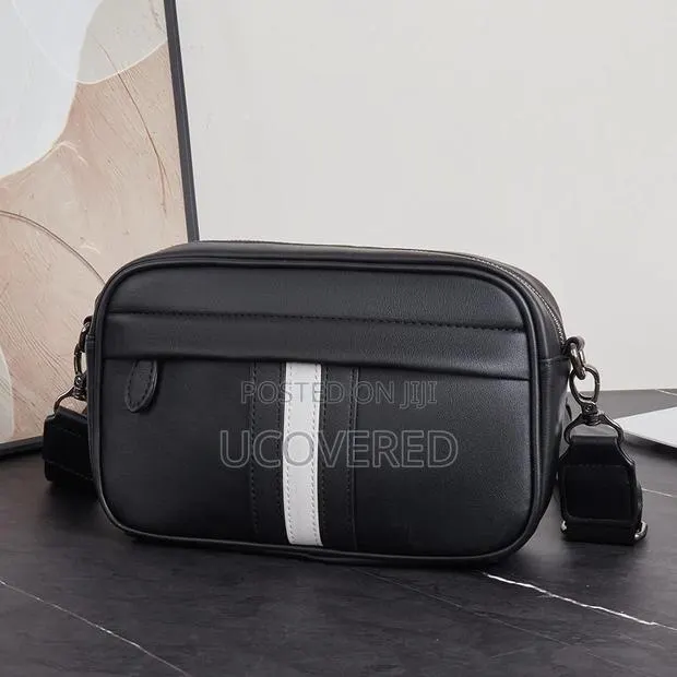 Crossbody Sling Satchel Shoulder Leather Bag · Photo 1