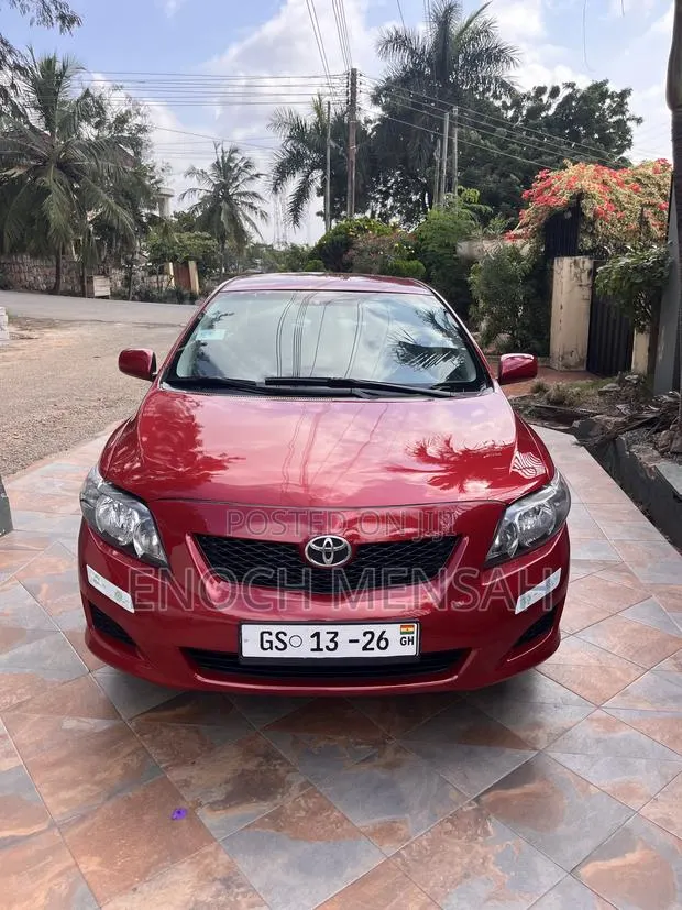 Toyota Corolla LE 4dr Sedan (1.8L 4cyl 4A) 2010 Red · Photo 1