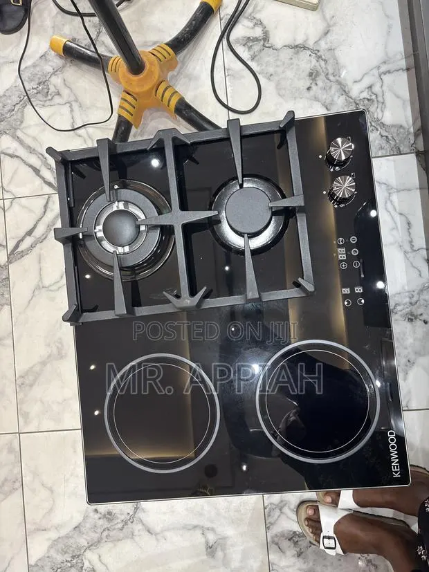 Check Out Unique Kenwood 60cm 2 Gas + 2 Electric Hob(Glass) · Photo 1