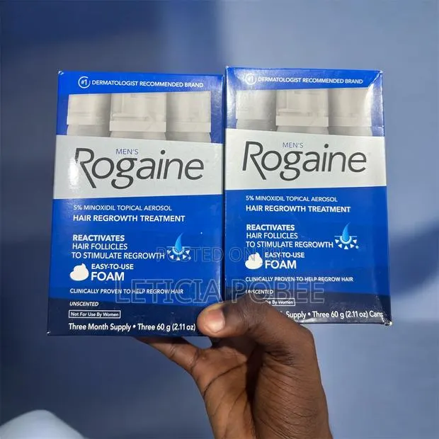 Rogaine Minoxidil Treatment Pack – Complete Hair Restoration Bundle · Photo 1