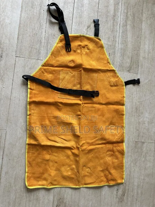 Heavy Duty Leather Work Apron – Welding & Workshop Safety Apron · Photo 1