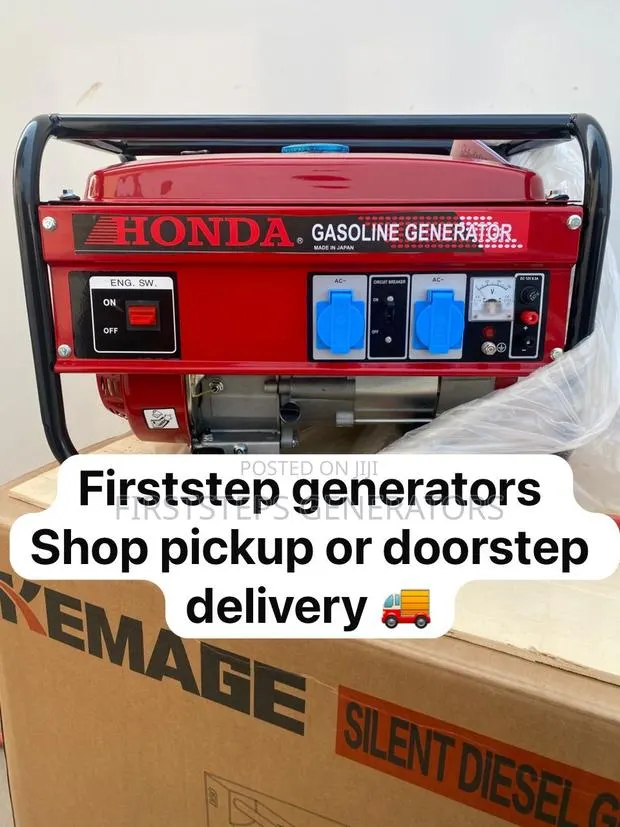 Copper Honda Mini Generator 7.5kva Honda Generator Japanese · Photo 1