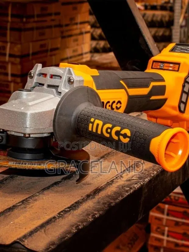 This Is Original INGCO Cordless Angle Grinder Machine 1200 Watts · Photo 1