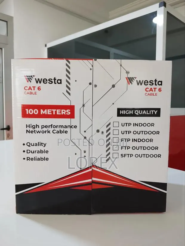 Westa Utp Indoor 100m Cat6 Cable · Photo 1