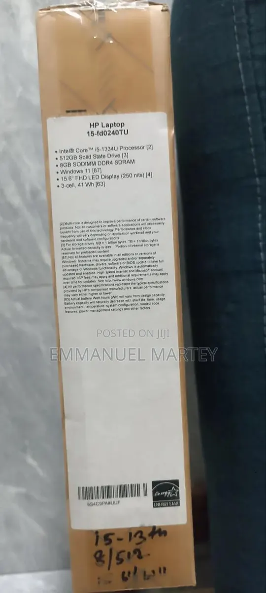 New Laptop HP 15 8GB Intel Core i5 SSD 512GB · Photo 1