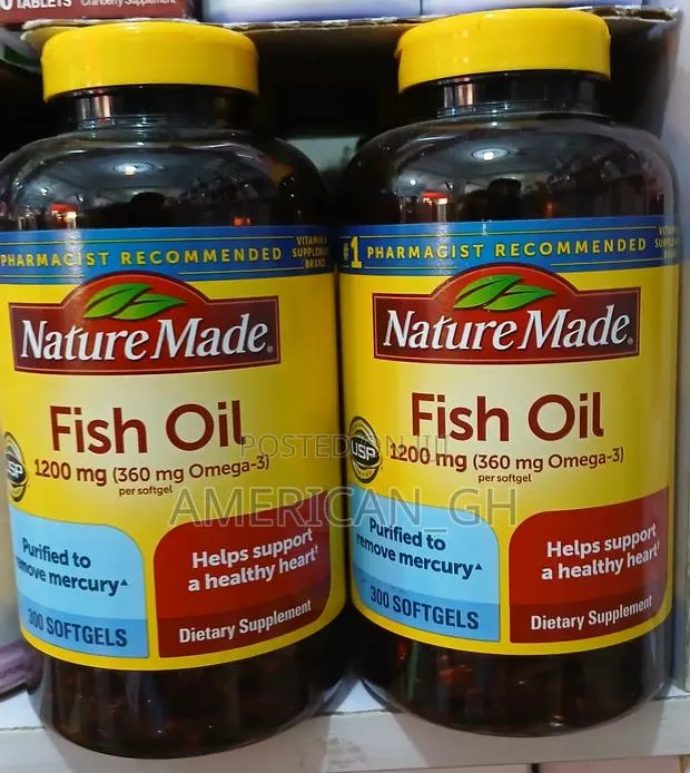 Nature Made Fish Oil, 1200mg, 300 Softgels · Photo 1