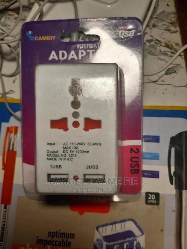 USB Travel Adapter(2 Usb) · Photo 1