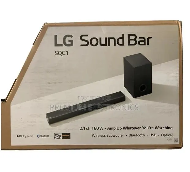 Lg 2.1ch 160w Soundbar With Wireless Subwoofer · Photo 1