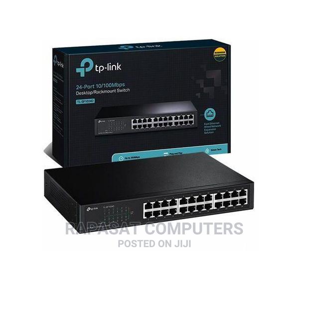 Tplink 24-Port TL-SF1024D 10/100mbps Desktop/Rackmnt Switch · Photo 1