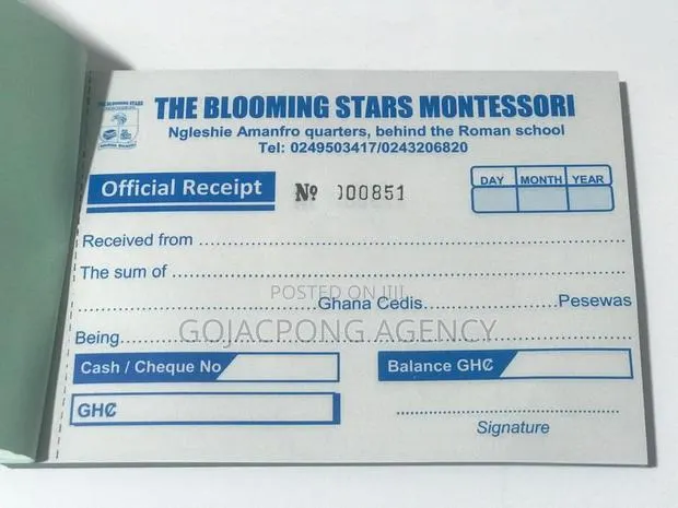 Receipt, Invoice, Waybill, Day Books, Cash Deposit Slip Etc · Photo 1