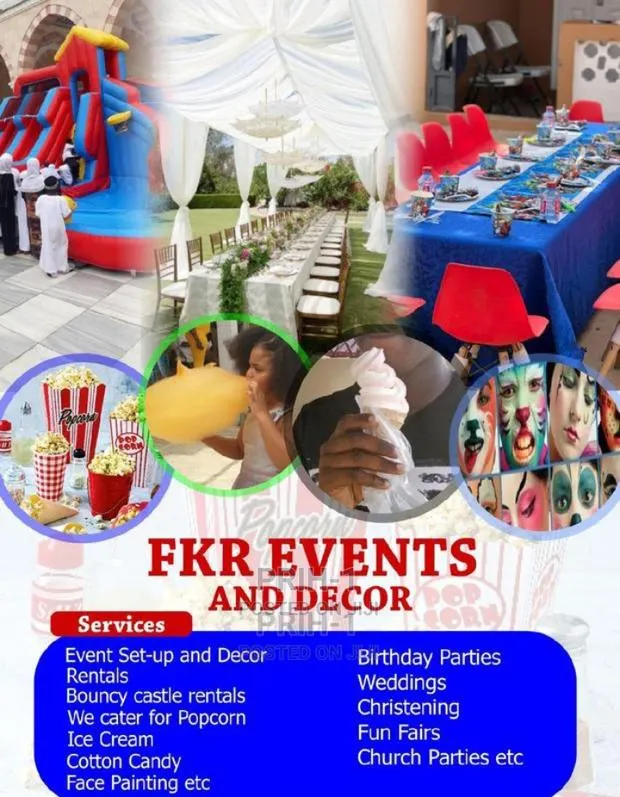 Decor,Backdrops,Setups for All Events · Photo 1