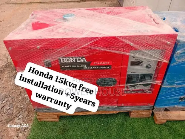 Electric Velocity Honda Diesel Generator 15kva Silent · Photo 1
