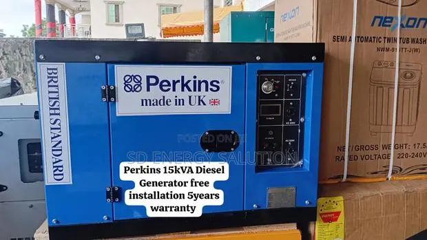 Perkins 15kva Silent Generator – Reliable Energy Anytime · Photo 1