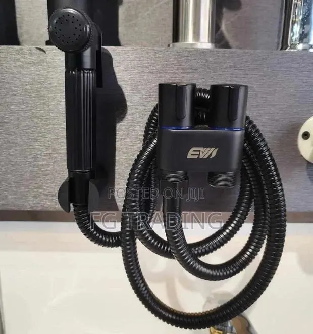 Shataf - Double Angle Valve - Toilet Bowl Sprayer Gun · Photo 1