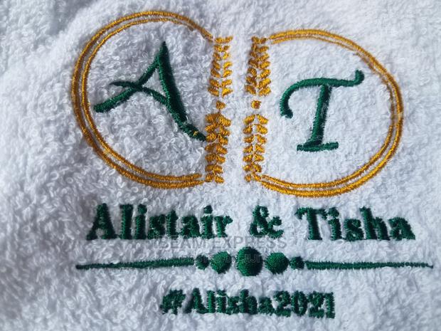 Face Towel Embroidery (Weddings) · Photo 6