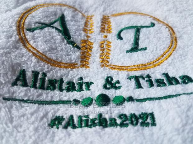 Face Towel Embroidery (Weddings) · Photo 3