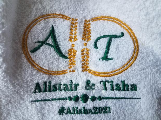 Face Towel Embroidery (Weddings) · Photo 7
