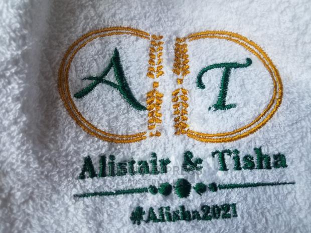 Face Towel Embroidery (Weddings) · Photo 8