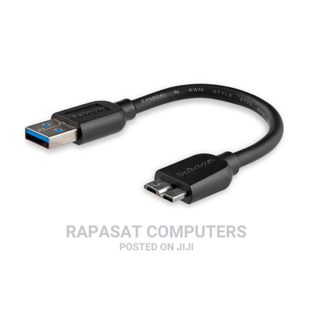 50cm 6in Slim Usb 3.0 Micro B Cable · Photo 1