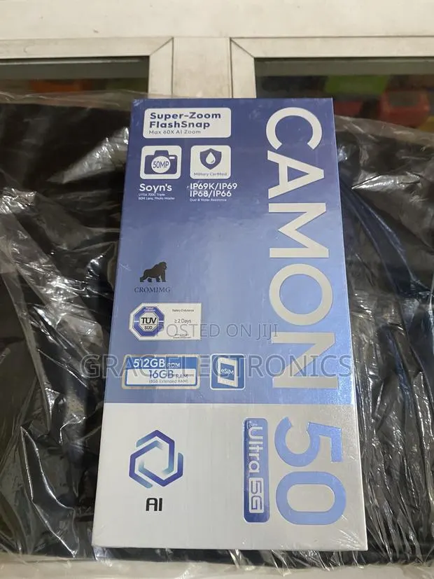 New Tecno Camon 50 Ultra 512 GB Black · Photo 1
