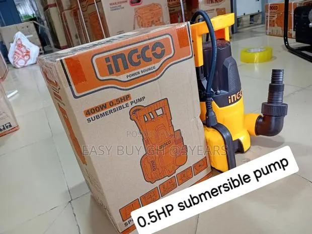 Potent Ingco 0.5HP 400watts Water Submersible Pump · Photo 1